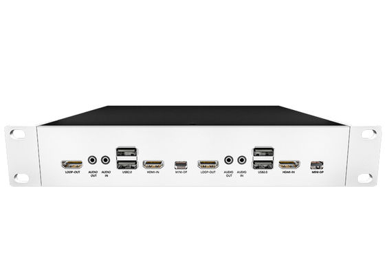 4K60 4:4:4 आउटपुट, SFP और वीडियो वॉल कार्ड संगत फाइबर KVM स्विच के साथ मॉड्यूलर फाइबर KVM मैट्रिक्स TX/RX नोड