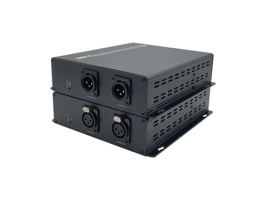 1 यू केसिंग के साथ 8-सीएच 6-सीएच ऑडियो फाइबर ऑप्टिक ऑडियो एक्सटेंडर