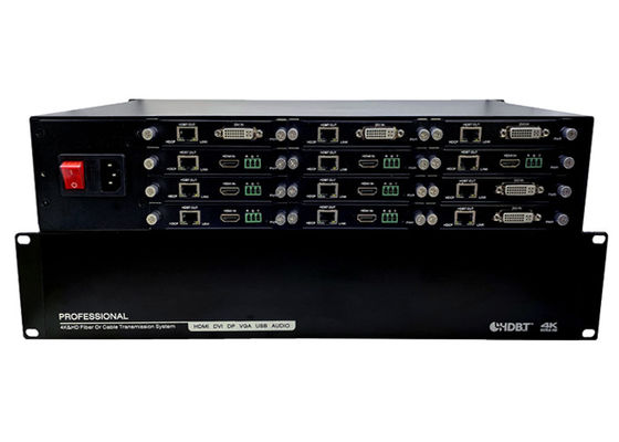 डिजिटल लिंक 4k प्रो HDbaset एक्सटेंडर किट स्प्लिटर ओवर Cat5e / Cat6 सपोर्ट करता है