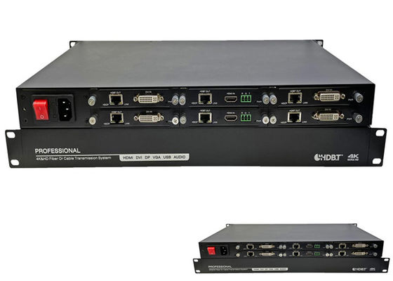1080p UHD 1x6 HDMI HDBaseT एक्सटेंडर / स्प्लिटर 195ft + रिसीवर