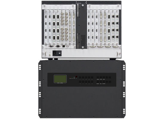 96 चैनल इनपुट और आउटपुट वीडियो वॉल कंट्रोलर 3x3 Rgb / Yuv444 / Yuv422 / Yuv420