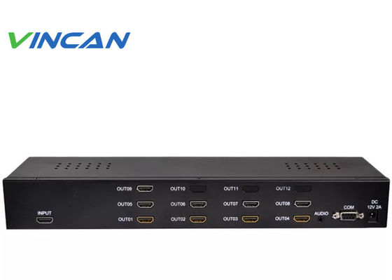 वीजीए एचडीएमआई सिग्नल स्रोतों के साथ 4k*2k 60Hz 3x3 एचडीएमआई वीडियो वॉल प्रोसेसर