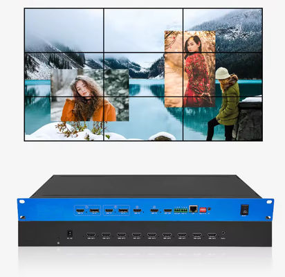 4k60 एचडीएमआई मैट्रिक्स स्विचर 3x3 3x4 3x5 3x6 वीडियो प्रोसेसर वीडियो वॉल प्रोसेसर