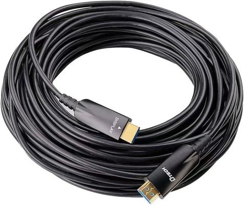 अल्ट्रा-लॉन्ग एचडीएमआई फाइबर ऑप्टिक केबल uncompressed 4K/8K वीडियो ट्रांसफर