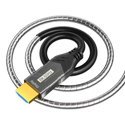डीवीआई डिस्प्लेपोर्ट के साथ अल्ट्रा-हाई स्पीड 4K एचडीएमआई फाइबर ऑप्टिक केबल