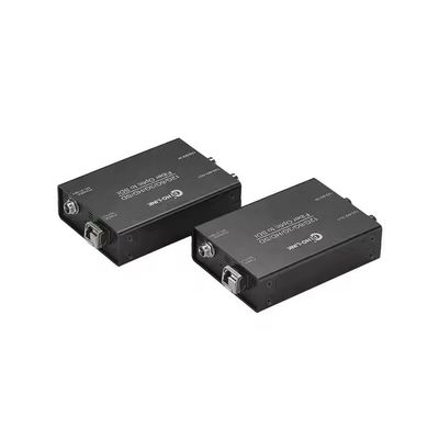 12G SDI 4K फाइबर एक्सटेंडर - प्रसारण और एवी के लिए लंबी दूरी का वास्तविक समय वीडियो