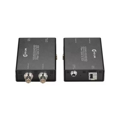 12G SDI 4K फाइबर एक्सटेंडर - प्रसारण और एवी के लिए लंबी दूरी का वास्तविक समय वीडियो