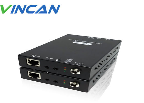 HDbaset एचडीएमआई एक्सटेंडर ओवर सिंगल 70m CAT6 आईआर सपोर्ट POC के साथ, RS232 4k 60hz