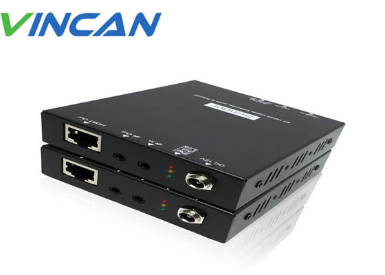 70m HDBaseT एक्सटेंडर 4K यूएचडी एचडीएमआई एक्सटेंडर ओवर कैट6 शून्य विलंबता के साथ& IR RS-232