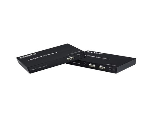 150M 4K 30Hz एचडीएमआई केवीएम यूएसबी पोर्ट HDBaseT एक्सटेंडर कैट 5ई/कैट 6 के माध्यम से