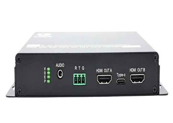 औद्योगिक-ग्रेड एचडीएमआई फाइबर ऑप्टिक एक्सटेंडर 4K 60Hz अल्ट्रा एचडी 10 किमी तक