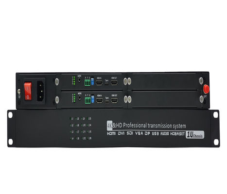 10 किमी 4K 60Hz एचडीएमआई एक्सटेंडर फाइबर ऑप्टिकल पर कोई हानि नहीं कोई विलंबता नहीं