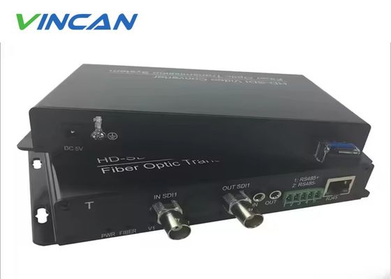 12G SDI 4K फाइबर एक्सटेंडर - प्रसारण और एवी के लिए लंबी दूरी का वास्तविक समय वीडियो
