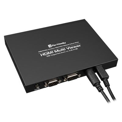 HDMI मल्टी व्यूअर SDI आउटपुट प्रतिबाधा 75Ω और अधिक के साथ आसानी से कई स्रोतों का प्रबंधन करें