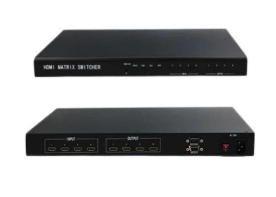 HDCP1.3 HDTV 1920x1080P 60HZ मैट्रिक्स वीडियो वॉल प्रोसेसर 4 इन 4 आउट