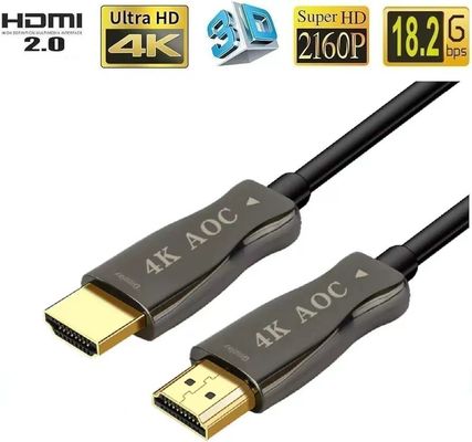अल्ट्रा-लॉन्ग एचडीएमआई फाइबर ऑप्टिक केबल uncompressed 4K/8K वीडियो ट्रांसफर