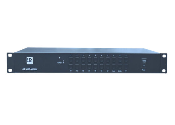 8X1 4k 60Hz एचडीएमआई मल्टीव्यूवर एचडीसीपी 2.2 एचडीबीएसईटी 70 मीटर आउटपुट पोर्ट